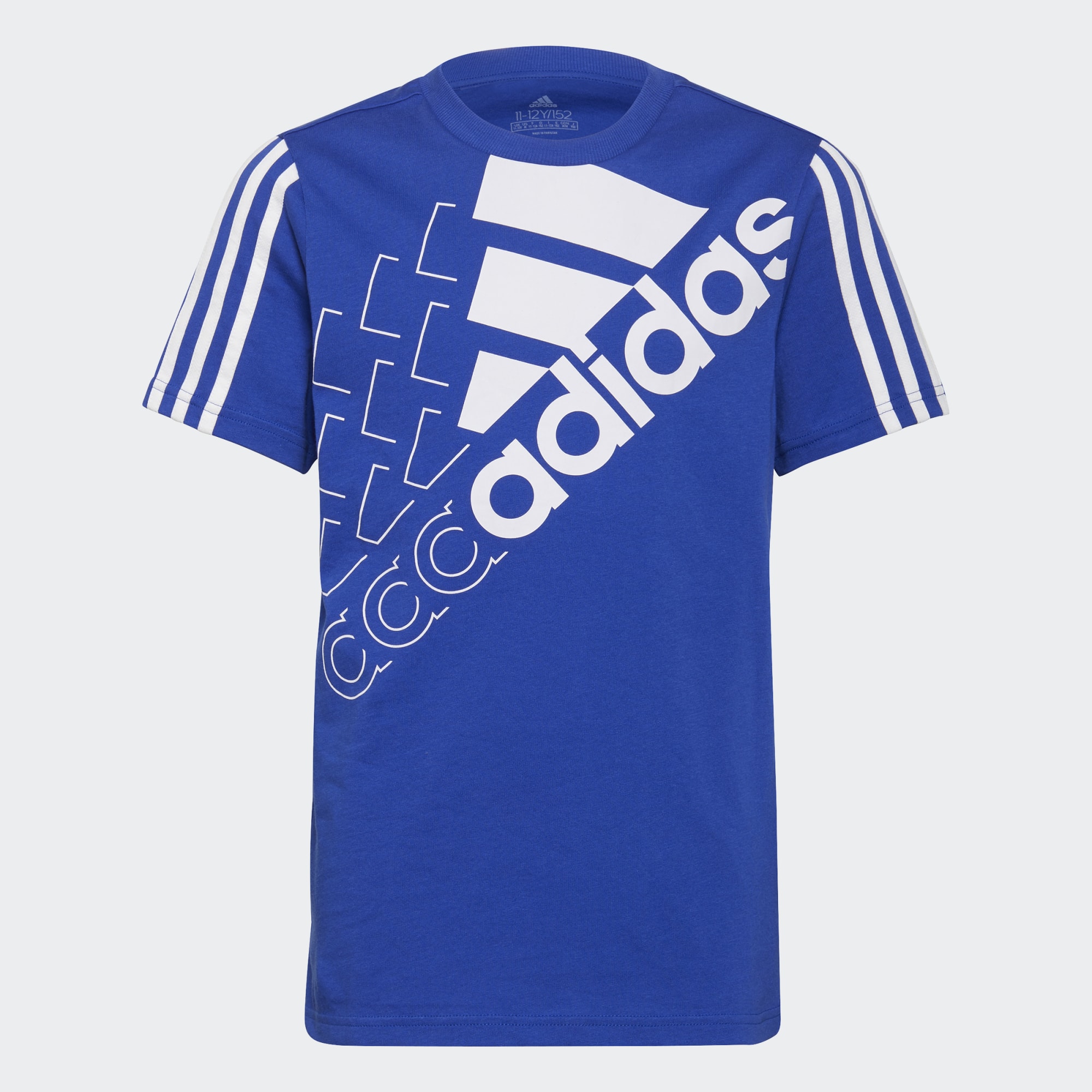 

Футболка детская Adidas B LOGO T1 GS2192 цв.синий р.134, B LOGO T1