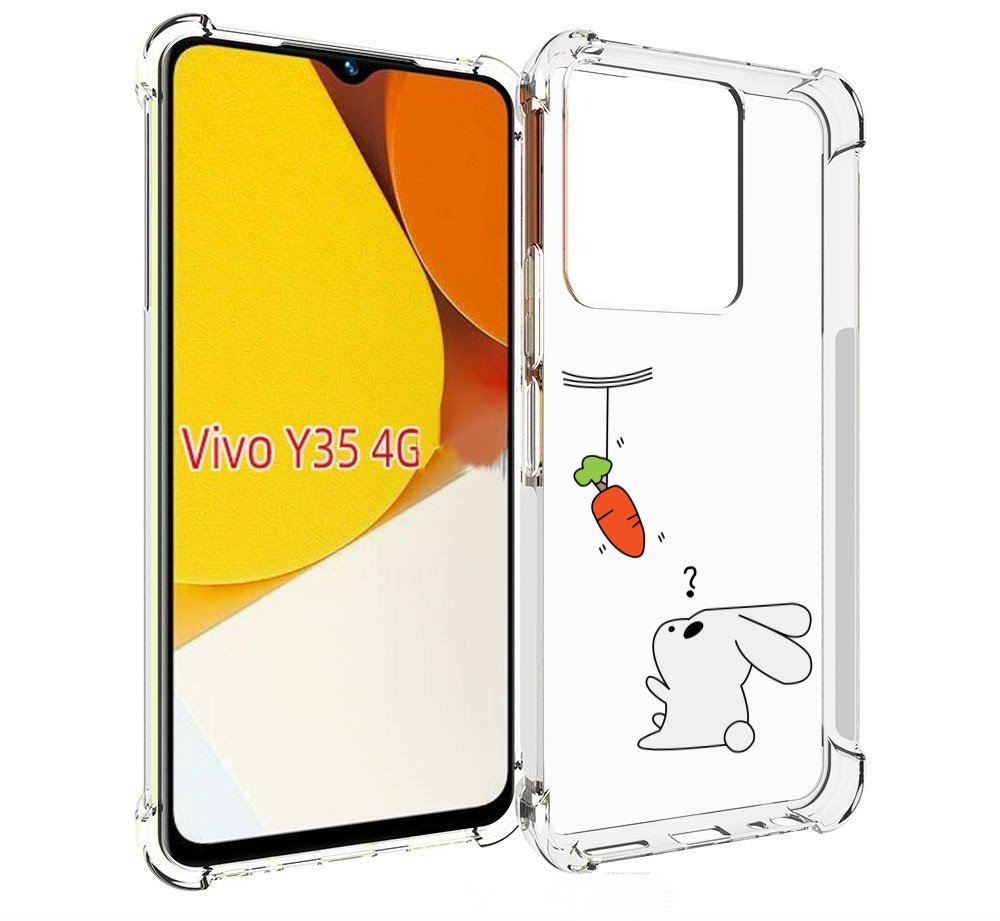 

Чехол MyPads морковка детский для Vivo Y35 4G 2022 / Vivo Y22, Прозрачный, Tocco