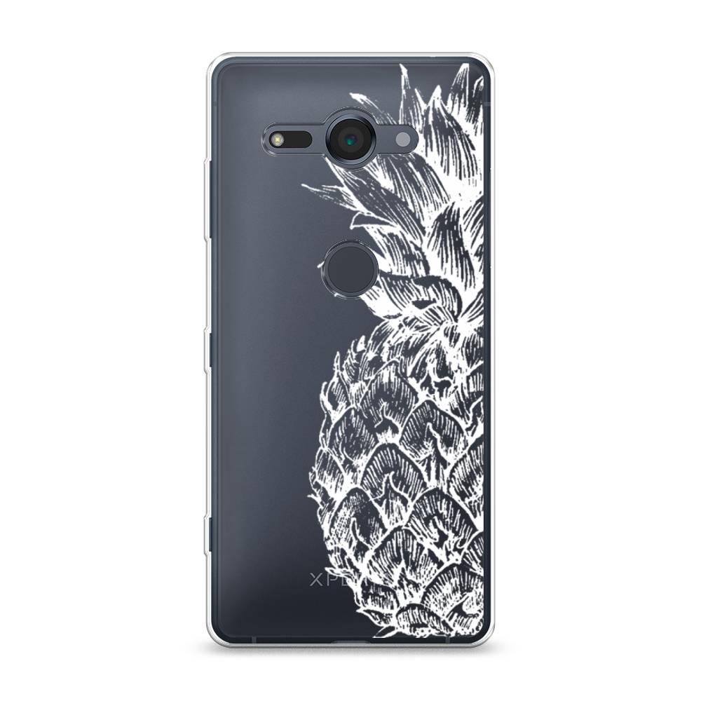 

Чехол Awog на Sony Xperia XZ2 Compact "Ананас графика белая", Разноцветный, 52950-10