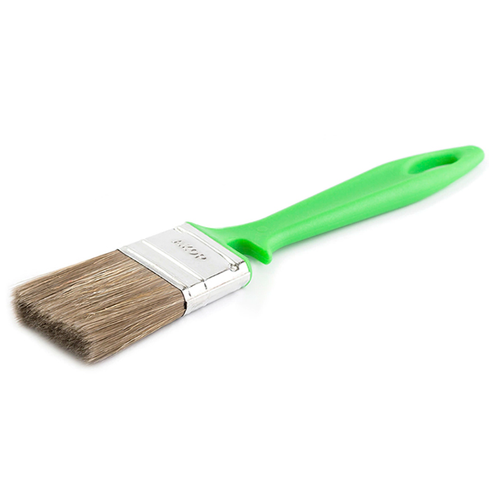 Кисть для пропиток АКОР 35 мм пластиковая ручка плоская кисть для дисперсионных латексных фасадных красок мелодия цвета