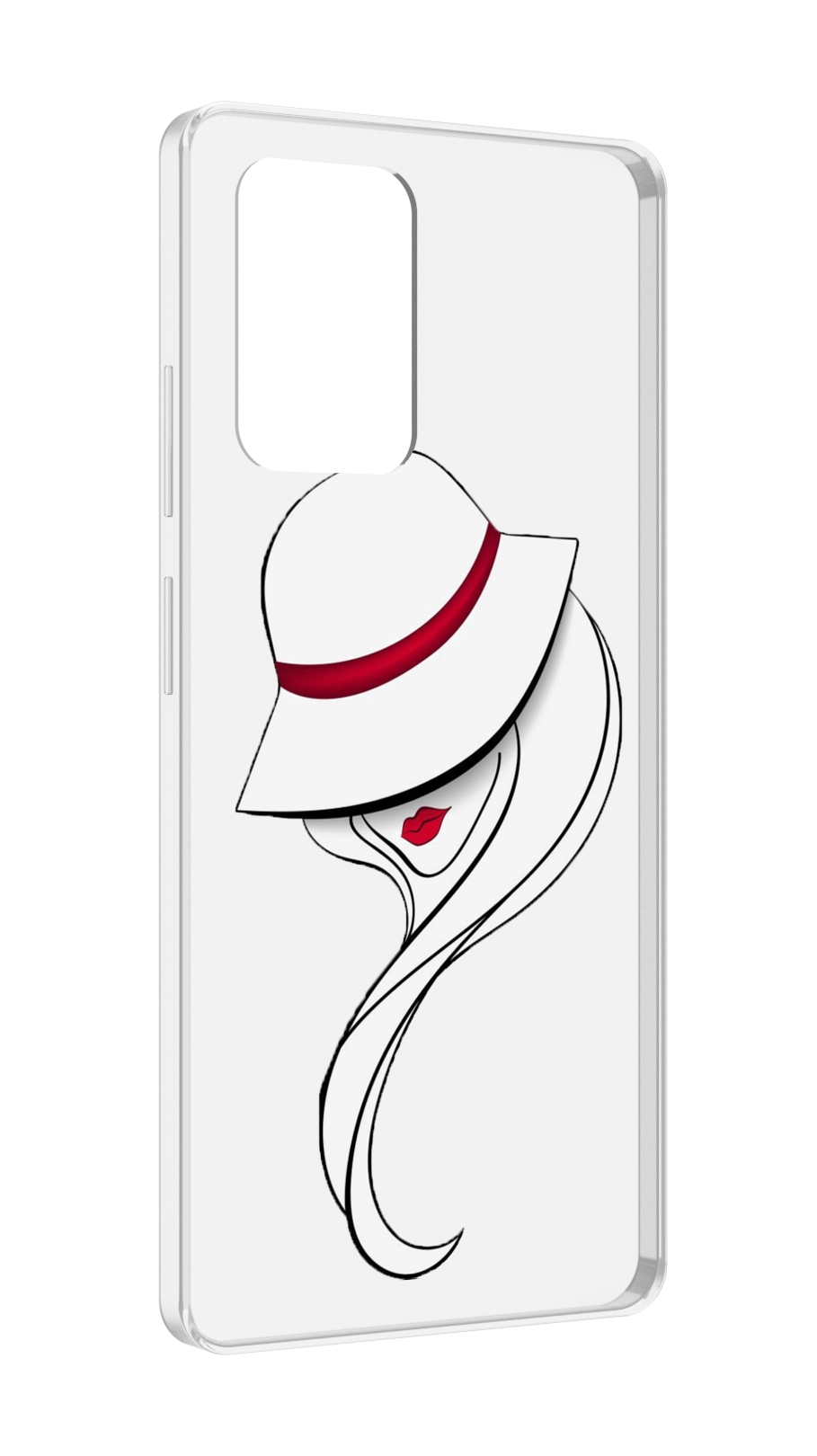

Чехол MyPads Лого женский для ZTE Blade V40 Pro, Tocco