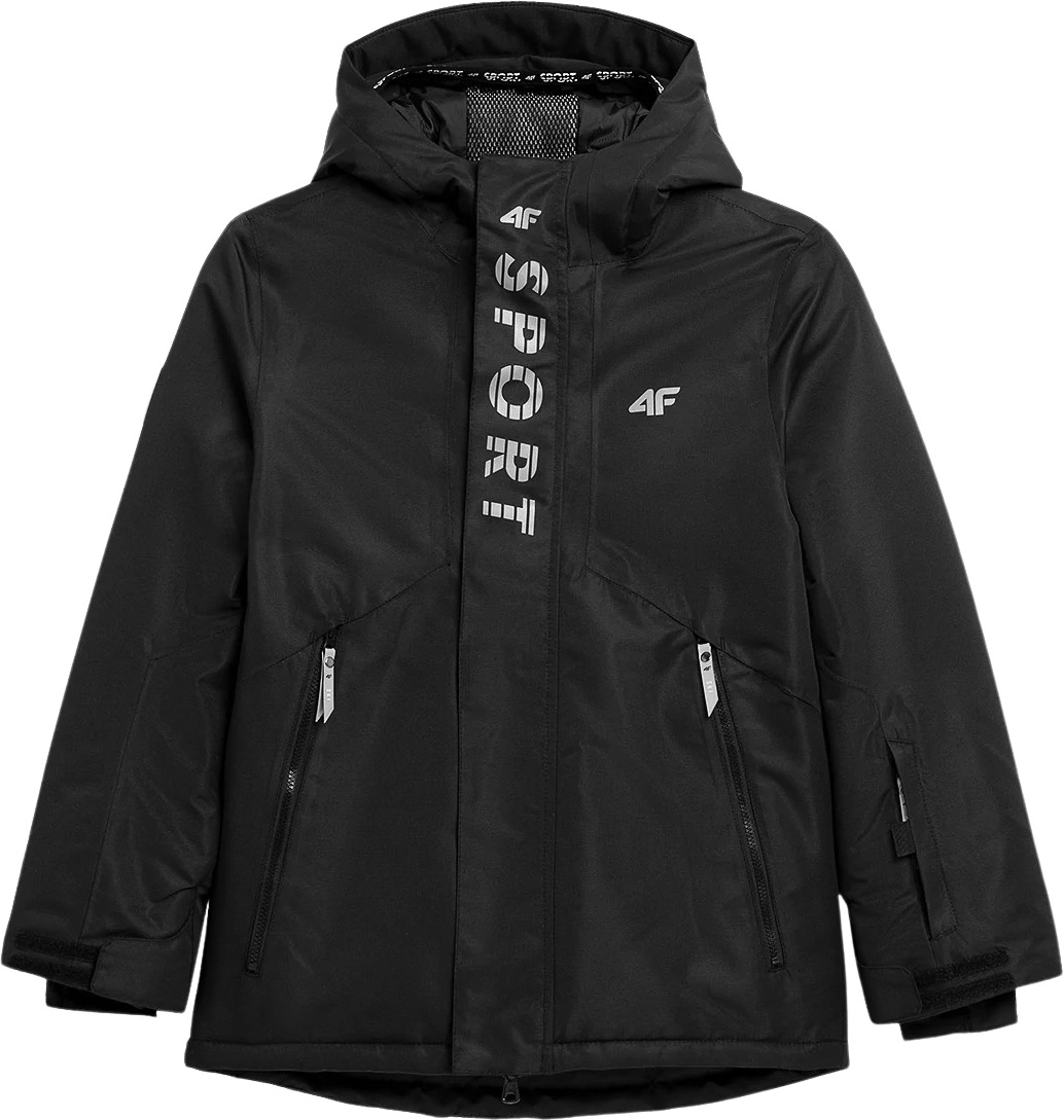 фото Куртка детская 4f boy's ski jackets hjz21-jkumn003-20s цв.черный р.128