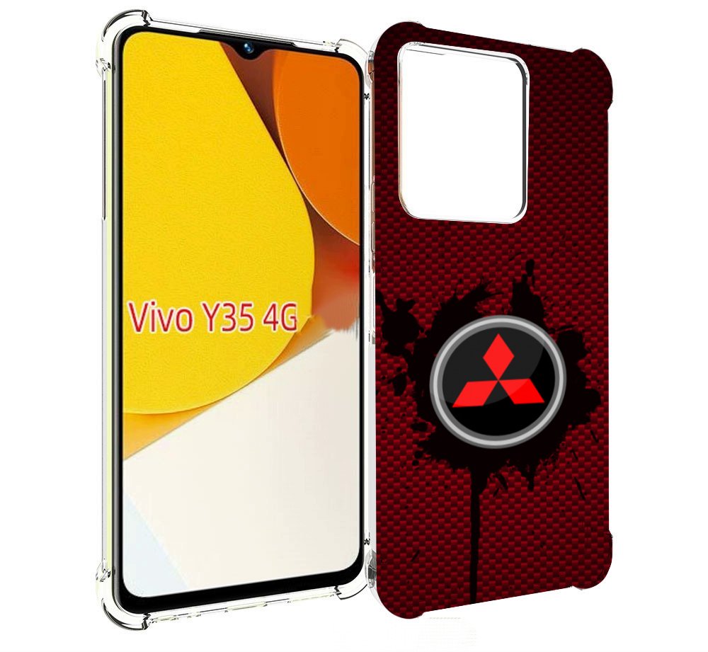 

Чехол MyPads mitsubishi 2 для Vivo Y35 4G 2022 / Vivo Y22, Прозрачный, Tocco