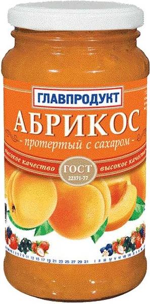 

Абрикос Главпродукт перетертый с сахаром