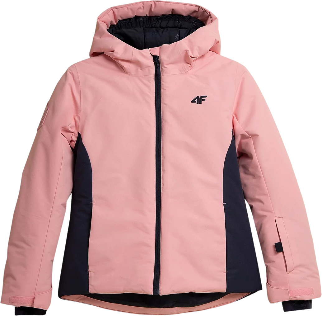 фото Куртка детская 4f girl's ski jackets hjz21-jkudn001-56s цв.розовый р.140