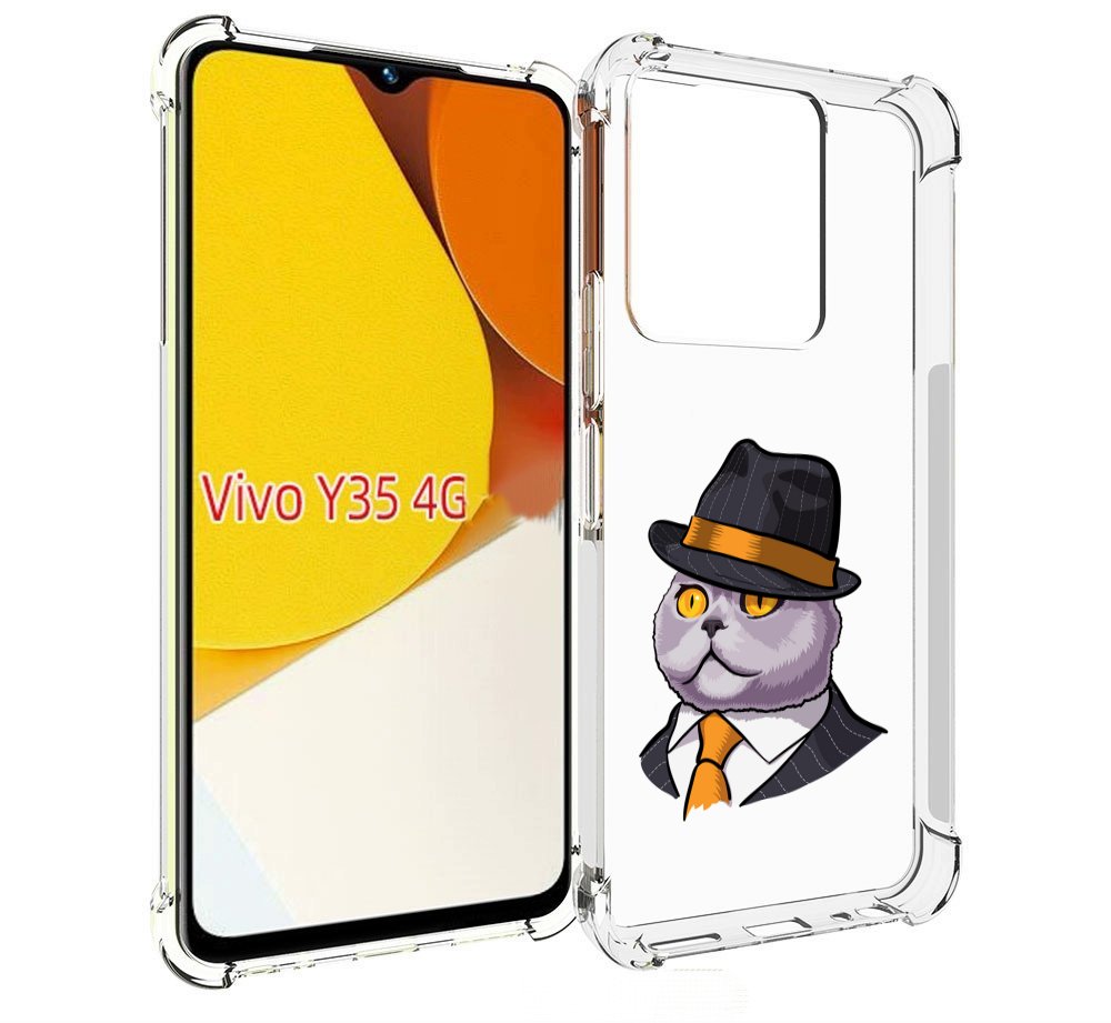 

Чехол MyPads британец для Vivo Y35 4G 2022 / Vivo Y22, Прозрачный, Tocco