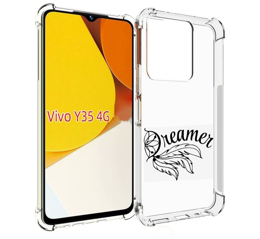 

Чехол MyPads мечтадел для Vivo Y35 4G 2022 / Vivo Y22, Прозрачный, Tocco