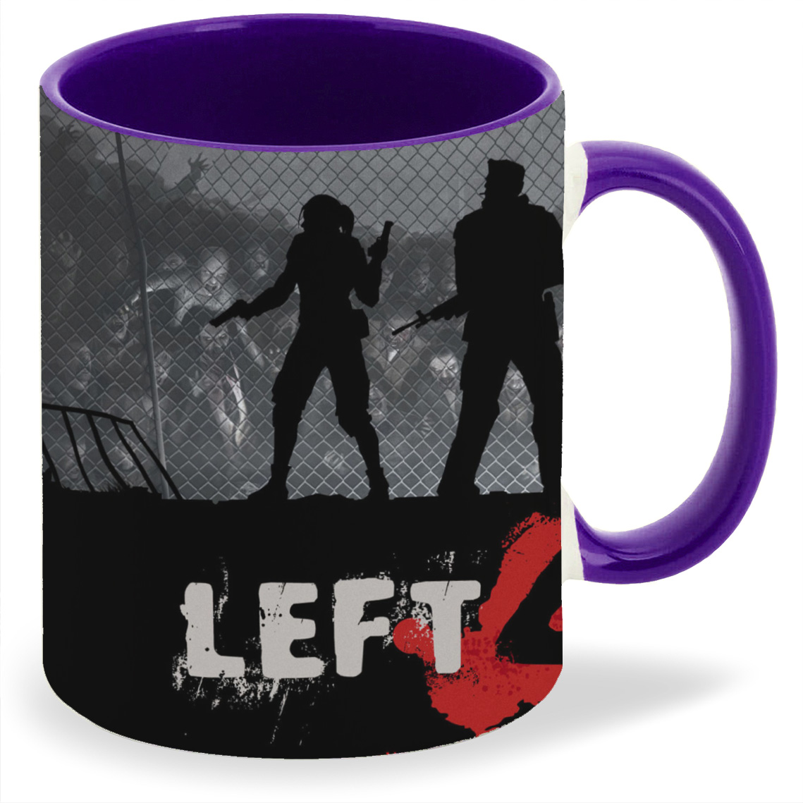 

Кружка CoolPodarok Left 4 dead Силуэты, Left 4 dead Силуэты