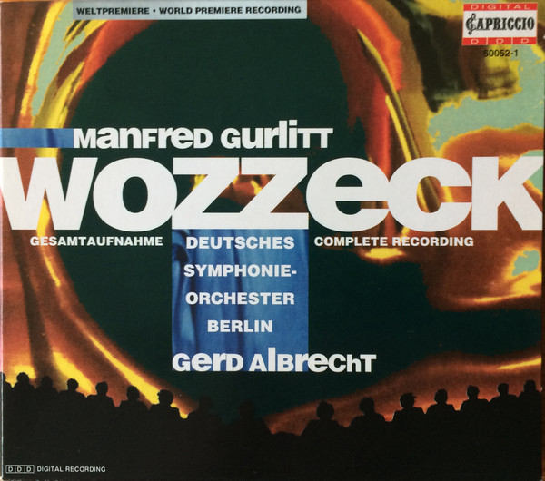 фото Gurlitt, m: wozzeck (1 cd) capriccio