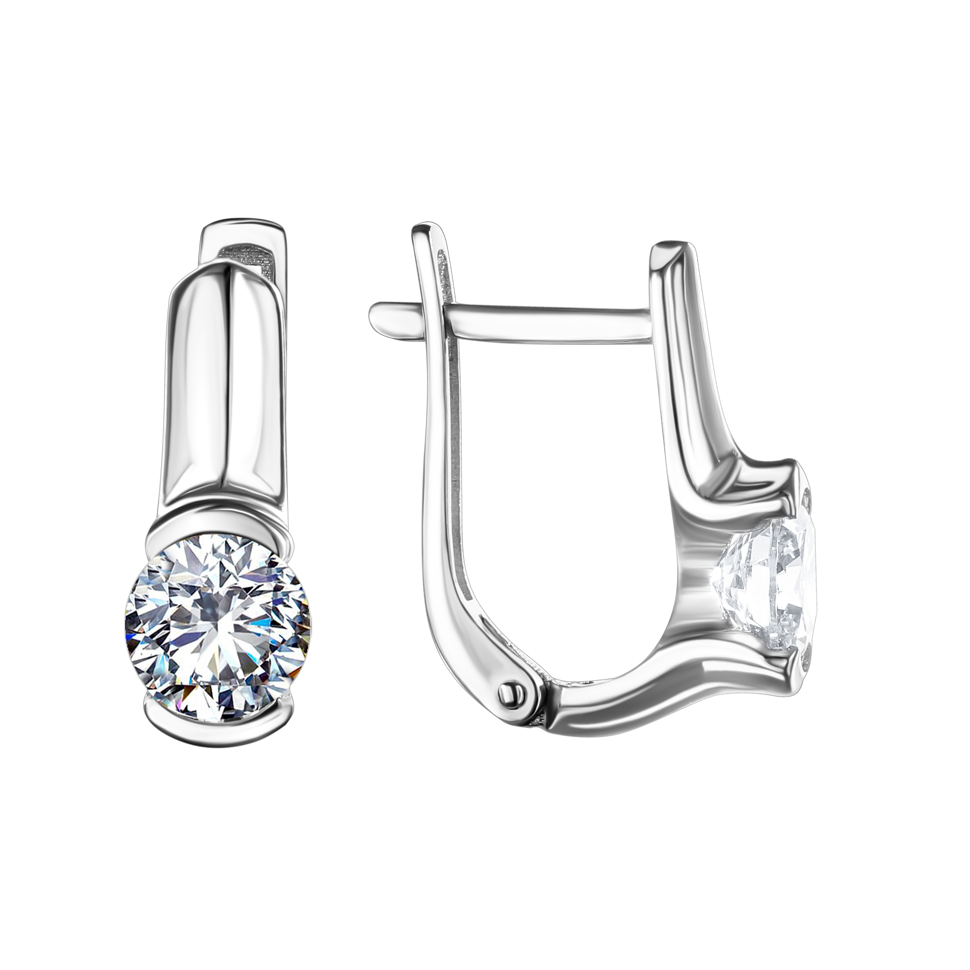 

Серьги из серебра с фианитом TEOSA 10229-2078-CZ, 10229-2078-CZ