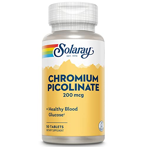 Пиколинат хрома Solaray Chromium Picolinate, 50 капсул 200 мкг