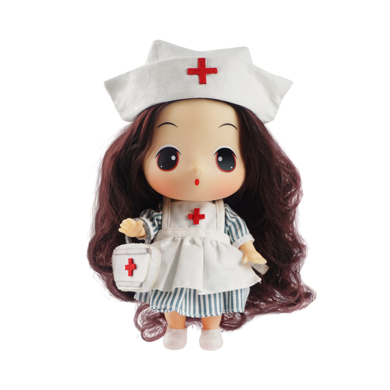 фото Кукла коллекционная ddung доктор fde1812, 18 см