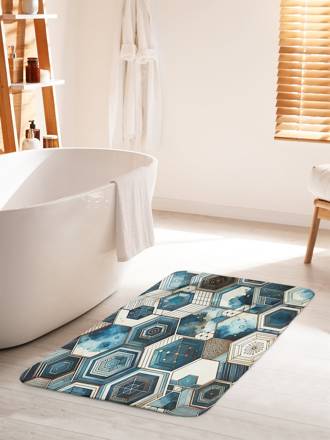 

Коврик для ванной туалета душа JoyArty "Декоративные элементы", bath_sd2873_60x100