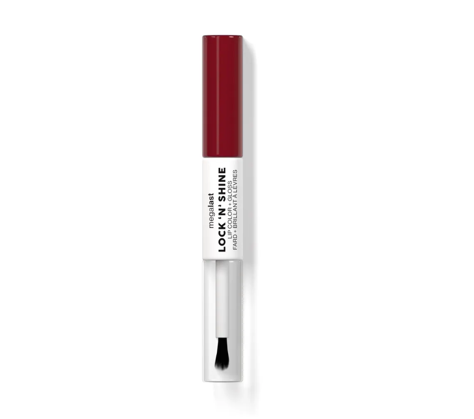 Помада-блеск Wet n Wild 2 в 1 Megalast Lock n Shine Lip Color тон big pout energy 684₽