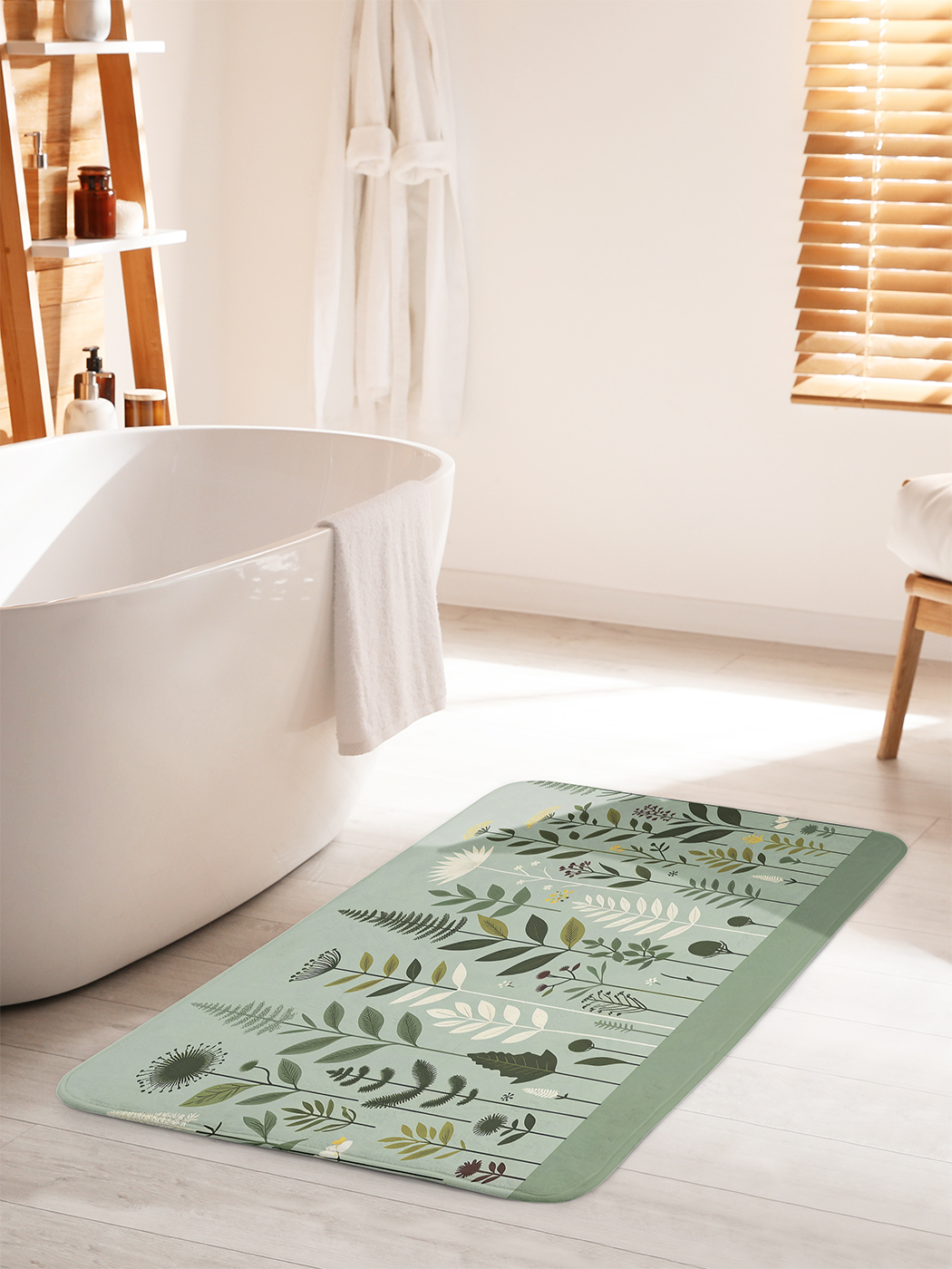 

Коврик для ванной туалета душа JoyArty "Редкая поляна", bath_sd2833_60x100