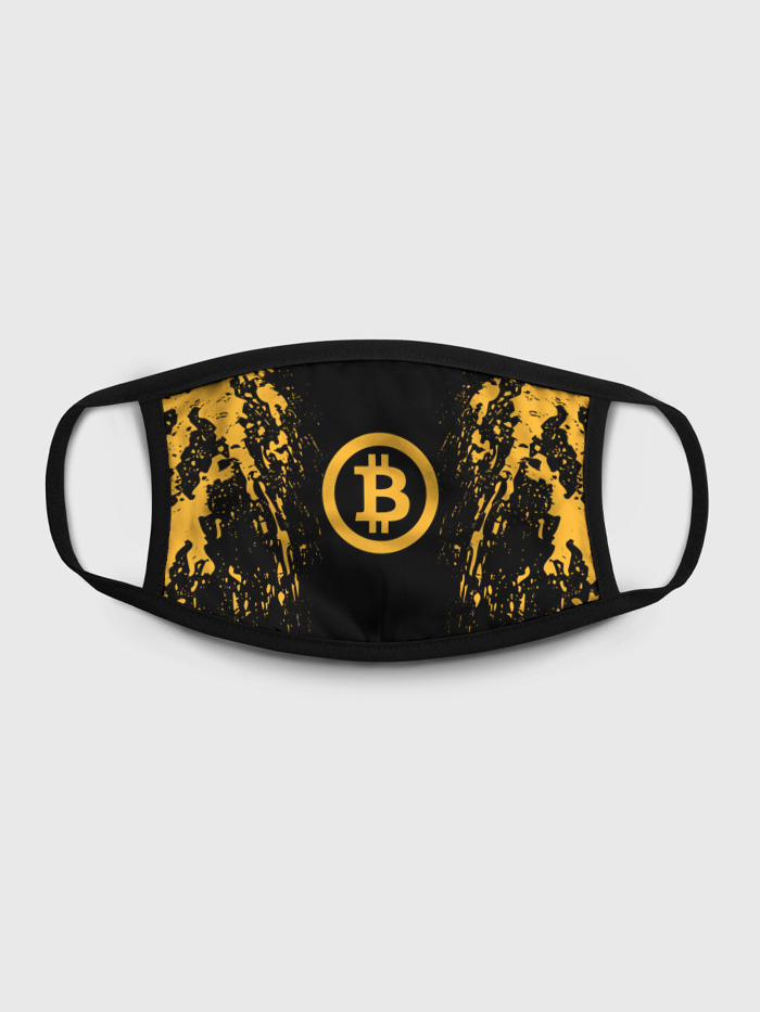 

Многоразовая маска унисекс Burnettie Bitcoin, Разноцветный, Bitcoin