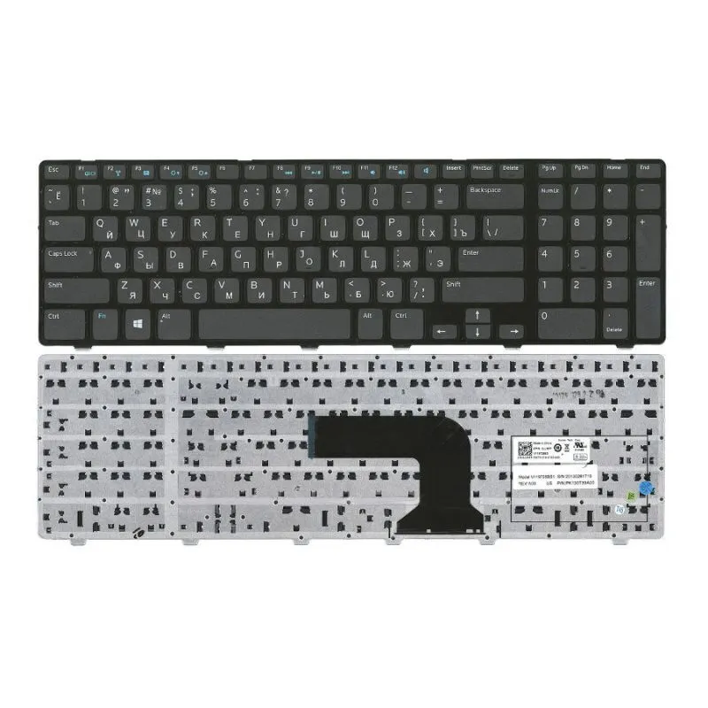 

Клавиатура для ноутбуков Dell Inspiron 17R 3721, 3737, 5721, 5737 Series, p/n: V119725BS1,