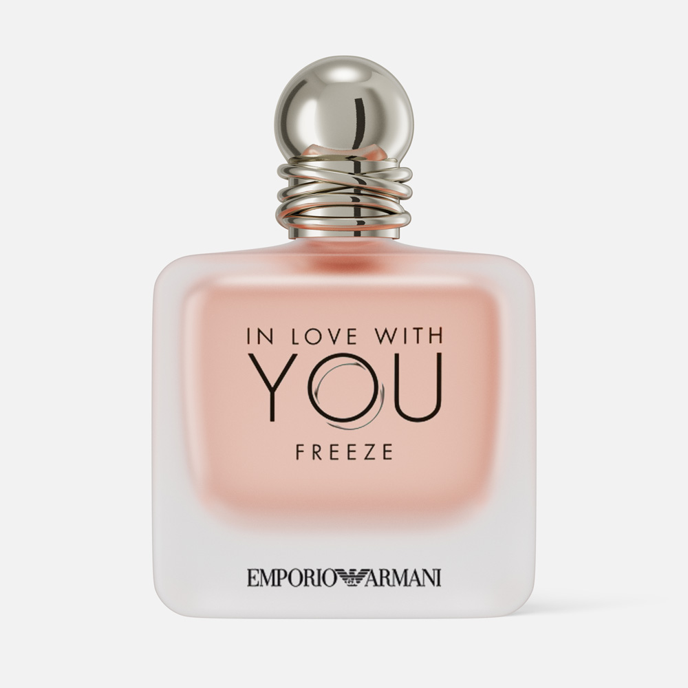

Вода парфюмерная Giorgio Armani In Love With You Freeze женская, 100 мл, In Love With You Freeze Woman 100 мл