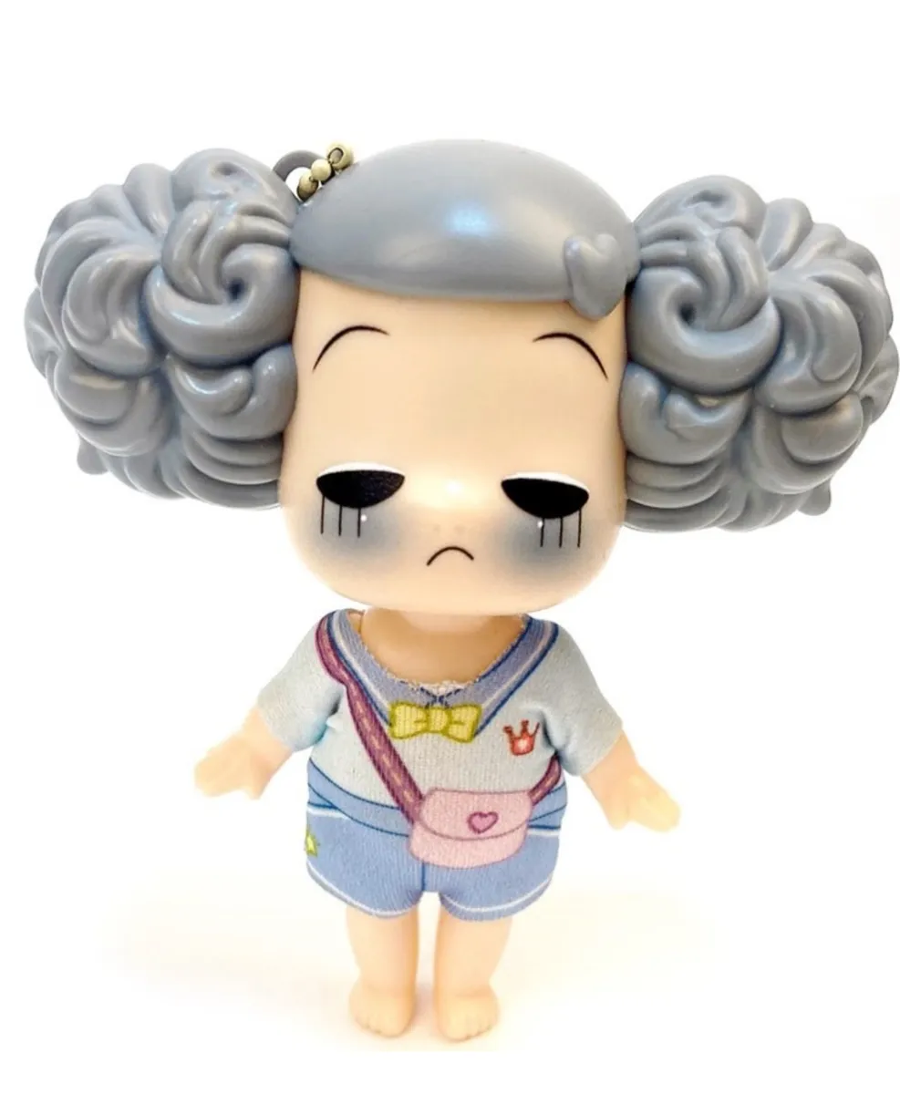 фото Коллекционная кукла из серии эмоции и чувства, грусть, ddung, пупс, 10см, fde0910-8