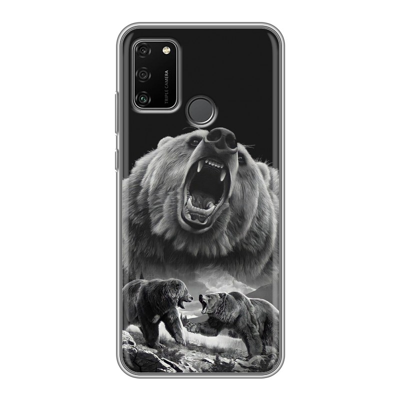 

Чехол для Honor 9A с рисунком и защитой камеры, 74748