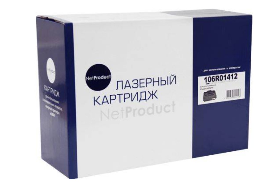 Картридж для лазерного принтера NetProduct N-106R01412  черный, совместимый