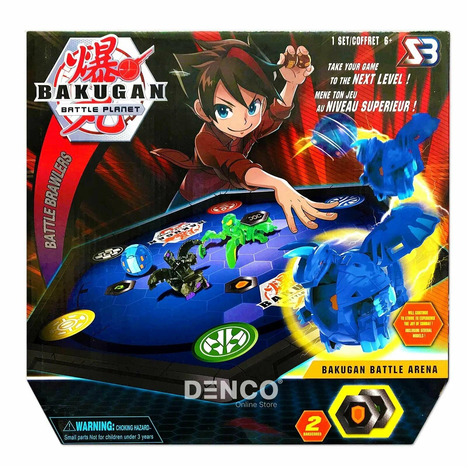 

Игровой набор Bakugan с ареной и 2 фигурками-трансформерами, Г-5-853