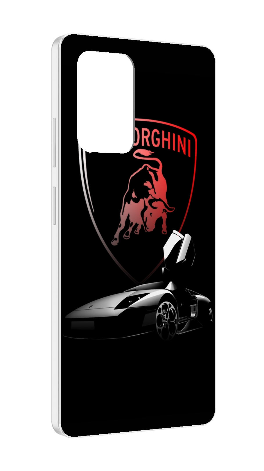 

Чехол MyPads Ламборгини-black мужской для ZTE Blade V40 Pro, Tocco