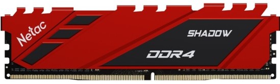 Оперативная память Netac Shadow 8Gb DDR4 2666MHz (NTSDD4P26SP-08R)