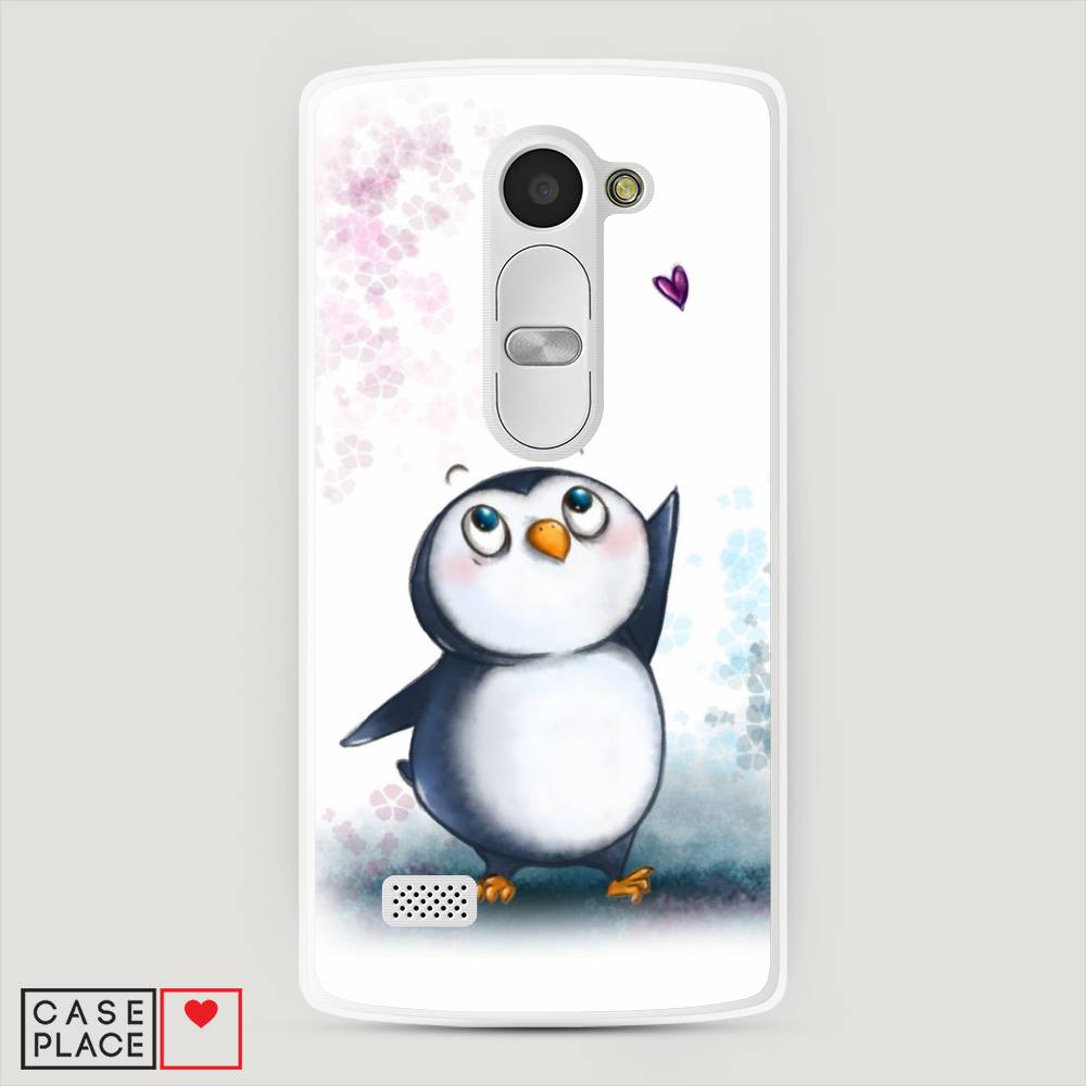

Чехол Awog "Пингвин и сердечко" для LG Leon (H324)