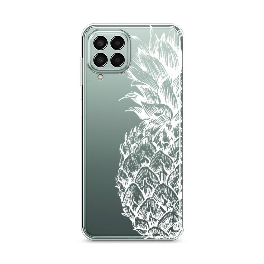 

Чехол Awog на Samsung Galaxy M33 / Самсунг M33 "Ананас графика белая", Разноцветный, 2105650-10