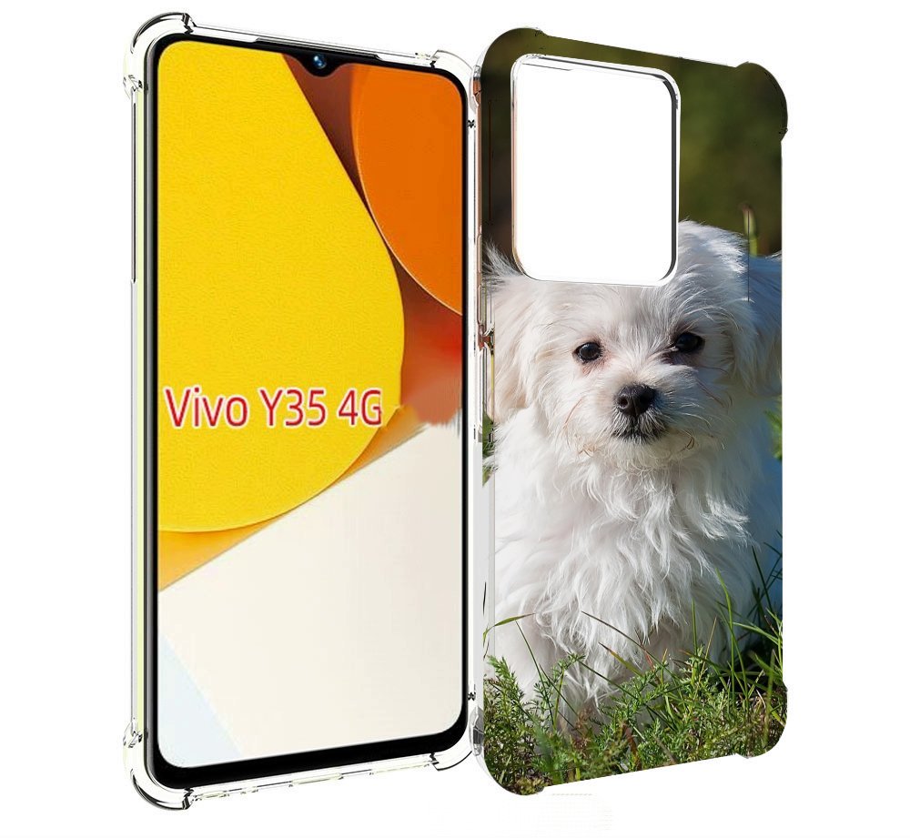 

Чехол MyPads мальтииская-болонка для Vivo Y35 4G 2022 / Vivo Y22, Прозрачный, Tocco