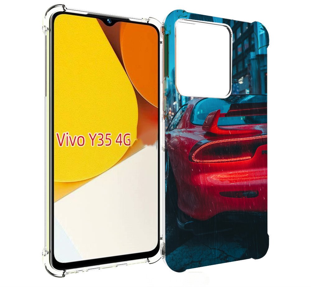 

Чехол MyPads мазда-рх7 для Vivo Y35 4G 2022 / Vivo Y22, Прозрачный, Tocco