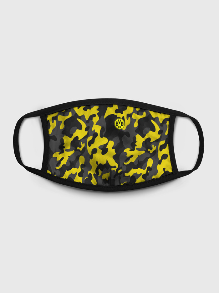 

Многоразовая маска унисекс Burnettie Borussia 2018 Military Sport, Разноцветный, Borussia 2018 Military Sport