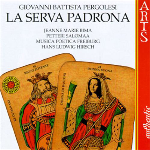 

Pergolesi: La serva padrona - by Giovanni Battista Pergolesi (1 CD)