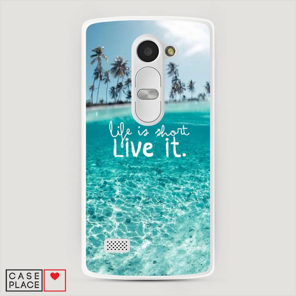 

Чехол Awog "Live it" для LG Leon (H324)