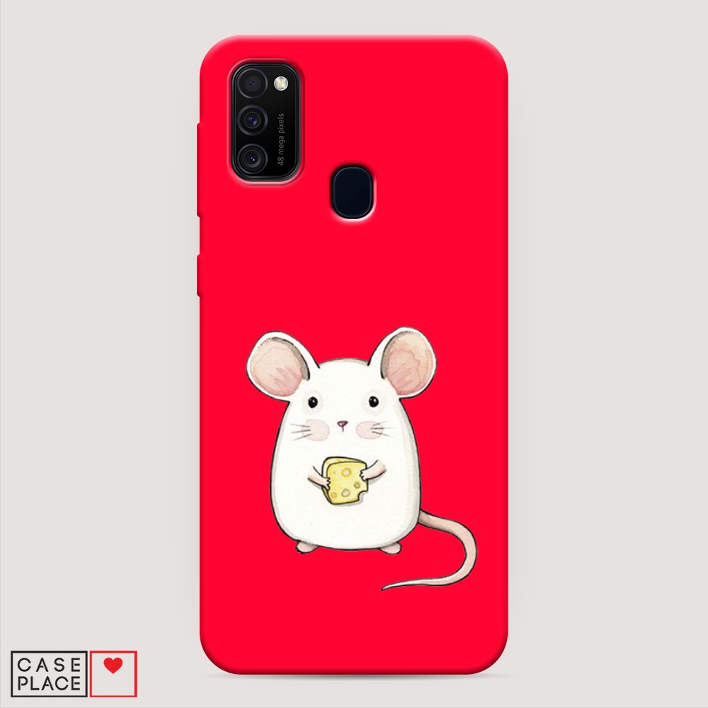 

Чехол Awog на Samsung Galaxy M30s/M21 "Мышка", Разноцветный, 29853-1