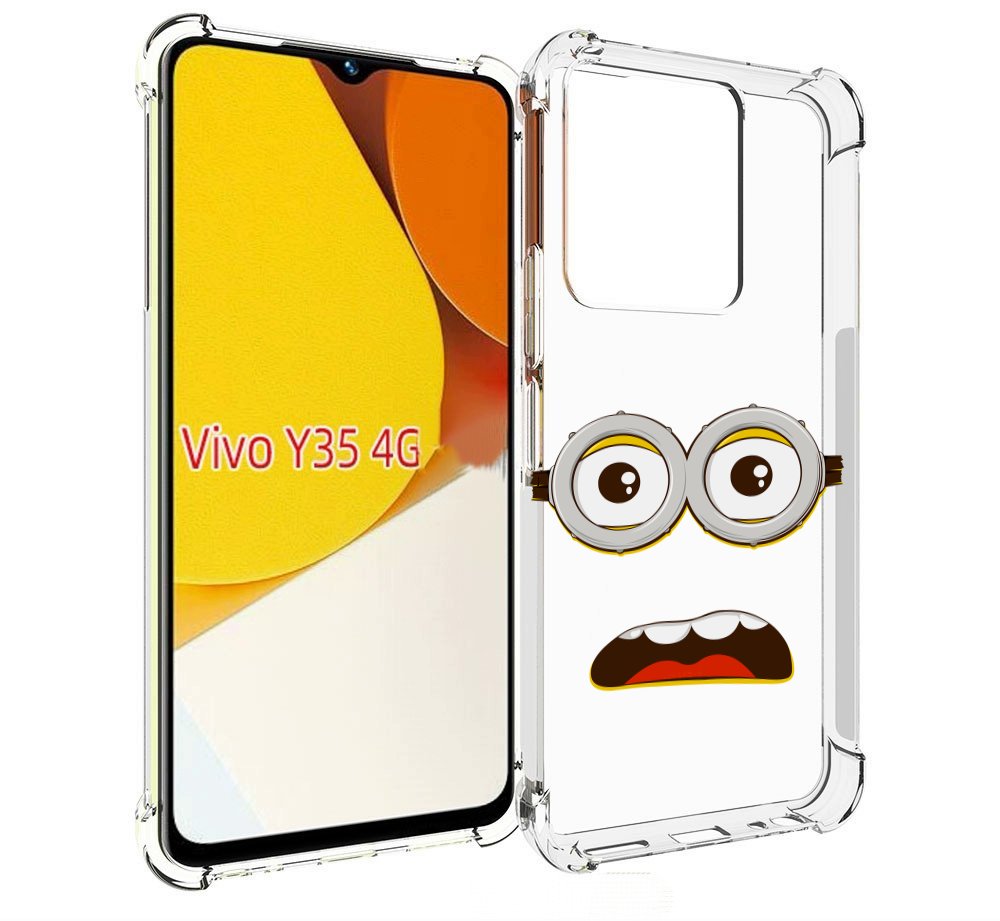 

Чехол MyPads лицо-миньона для Vivo Y35 4G 2022 / Vivo Y22, Прозрачный, Tocco