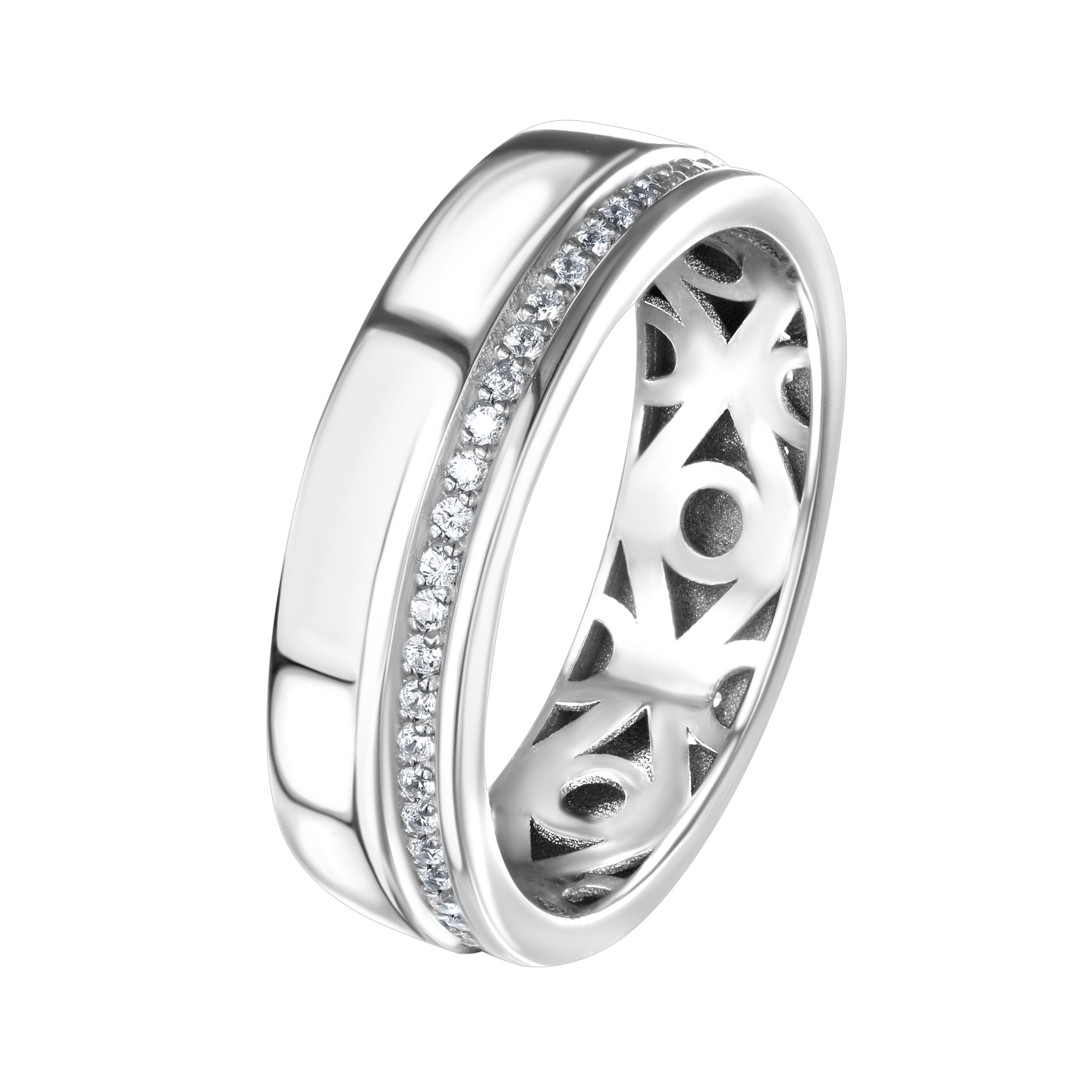 

Кольцо из серебра с фианитом р. 18 TEOSA 10129-2087-CZ, 10129-2087-CZ