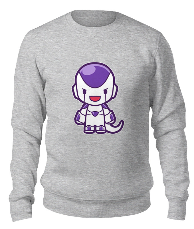 

Свитшот унисекс Printio Frieza (dragon ball) серый M, Frieza (dragon ball)