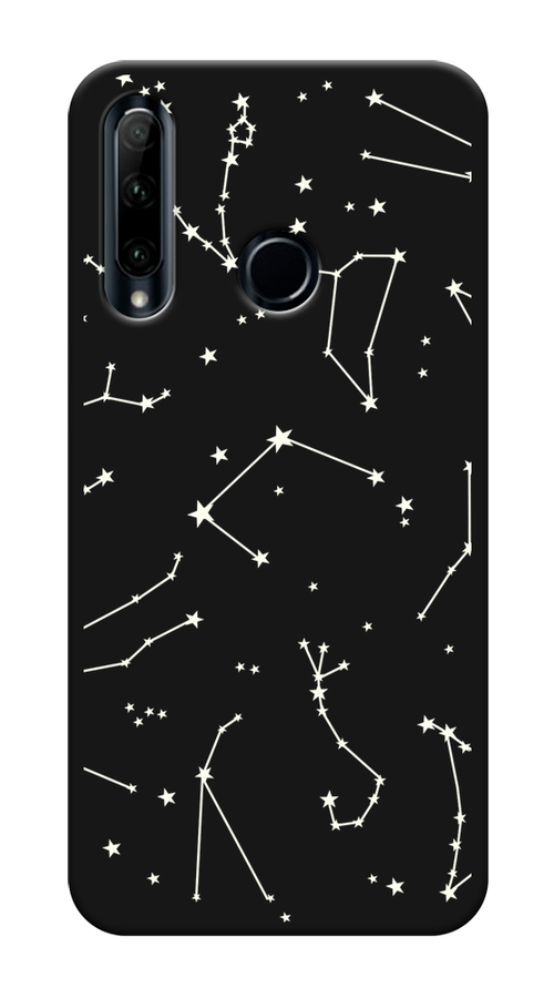 

Чехол Awog на Huawei P Smart Plus 2019 "Созвездия", Прозрачный;серый;бежевый, 69252-1