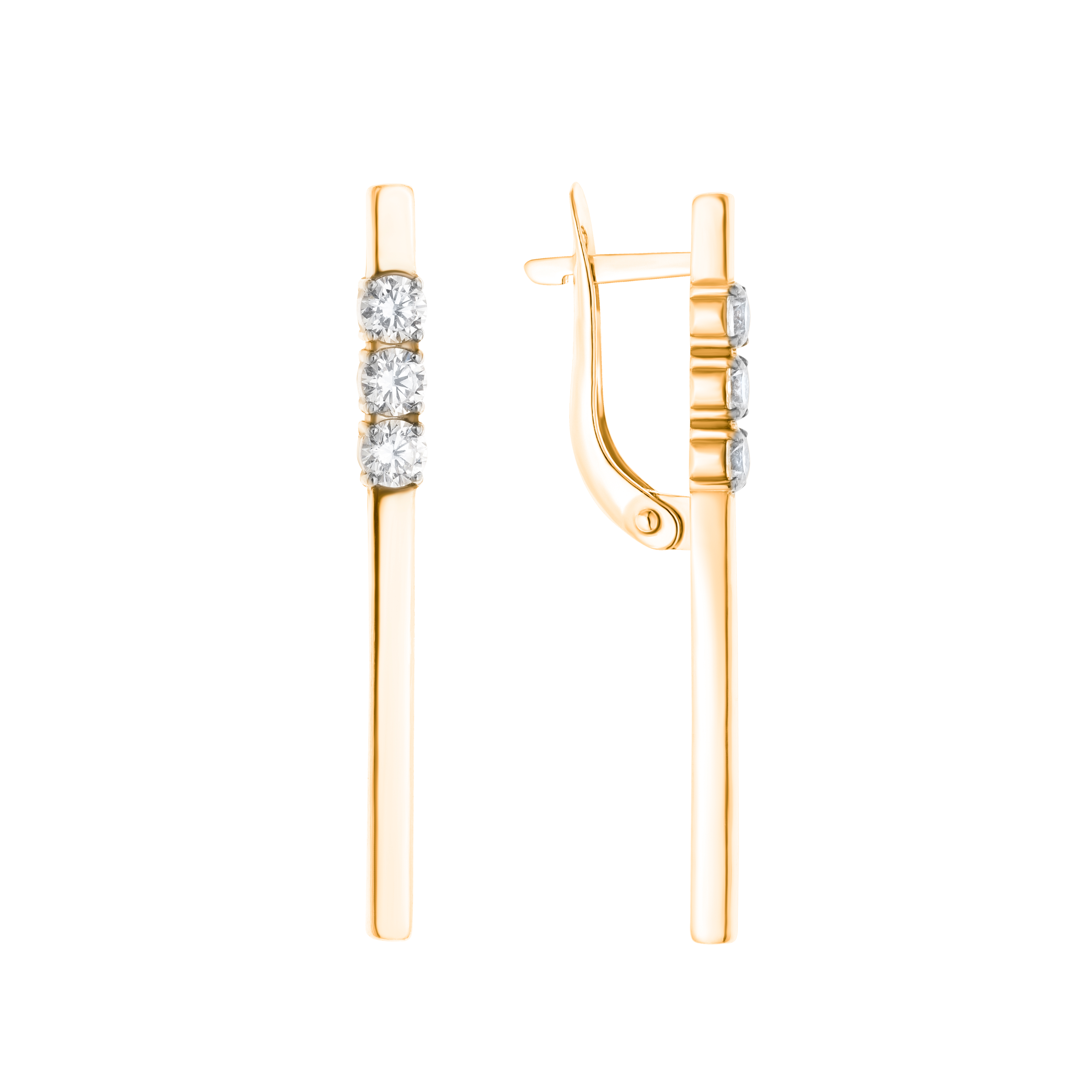 

Серьги из серебра с фианитом TEOSA 30227-0908-CZ, 30227-0908-CZ
