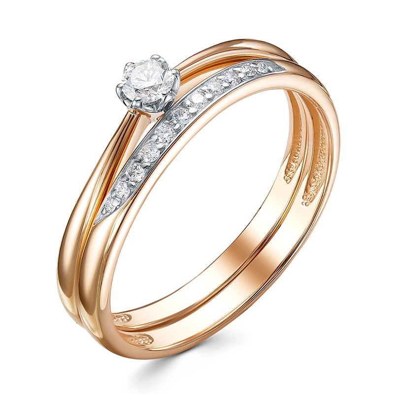 

Кольцо из золота р. , Vesna jewelry 11715-151-00-00, бриллиант, 11715-151-00-00