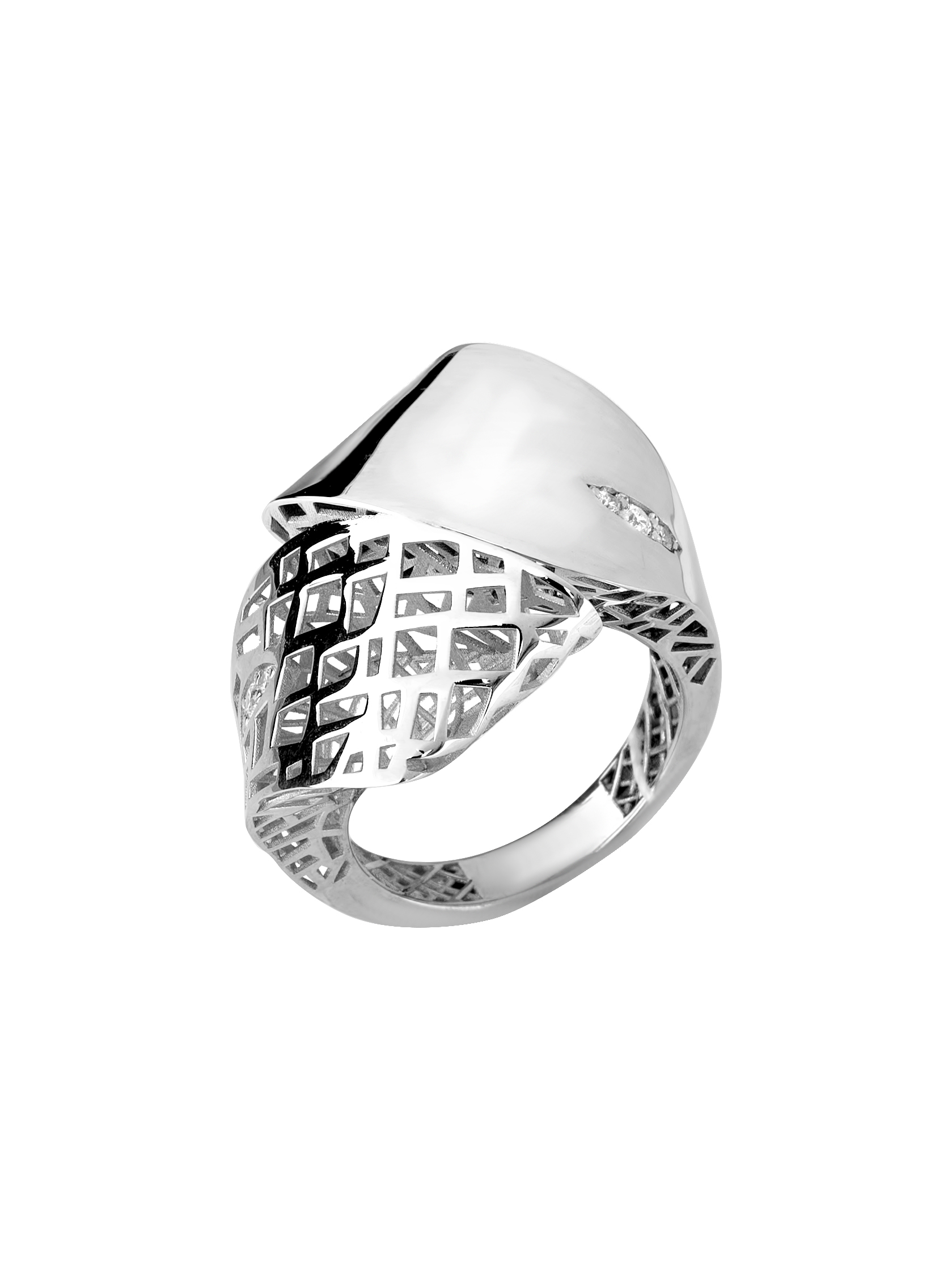 

Кольцо из серебра с фианитом р. 18 TEOSA 10129-2089-CZ, 10129-2089-CZ