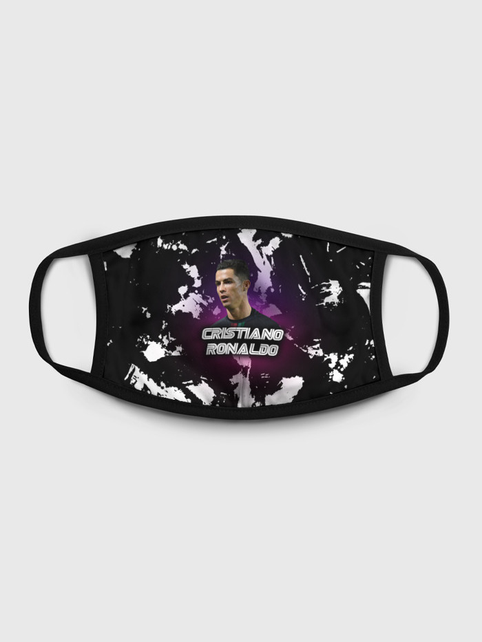 

Многоразовая маска унисекс Burnettie Cristiano Ronaldo, Разноцветный, Cristiano Ronaldo