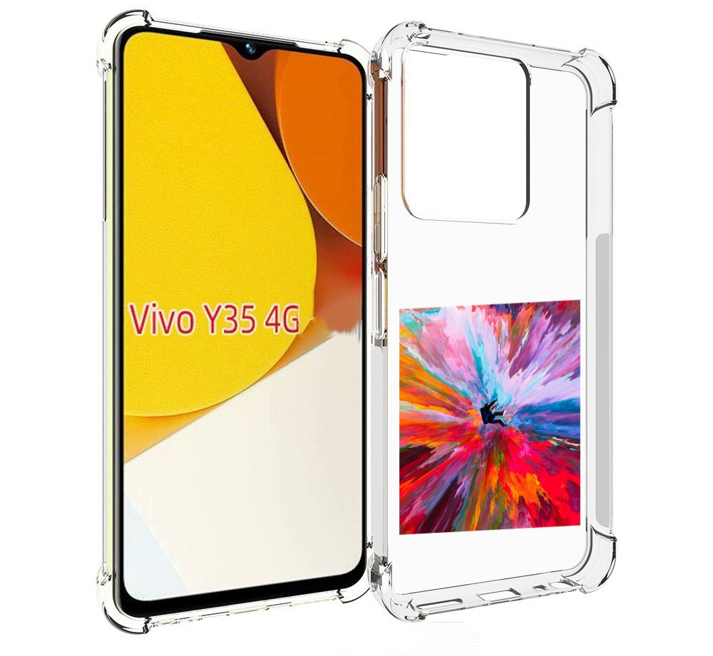 

Чехол MyPads красочный астранавт для Vivo Y35 4G 2022 / Vivo Y22, Прозрачный, Tocco