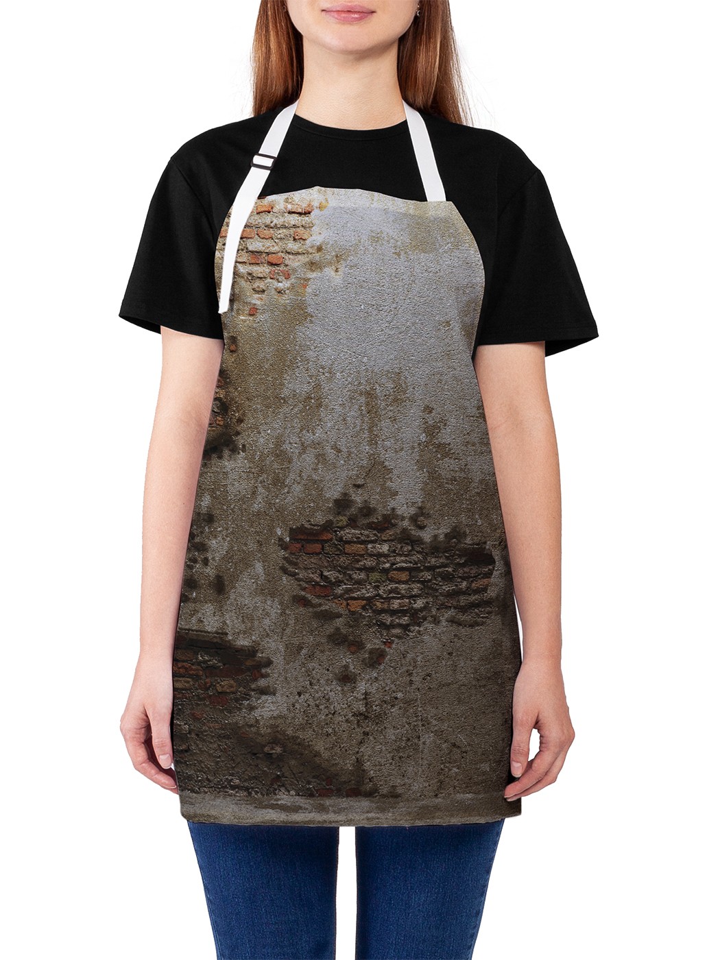 

Фартук женский JoyArty для готовки "Тайное искусство", универсальный размер, Белый