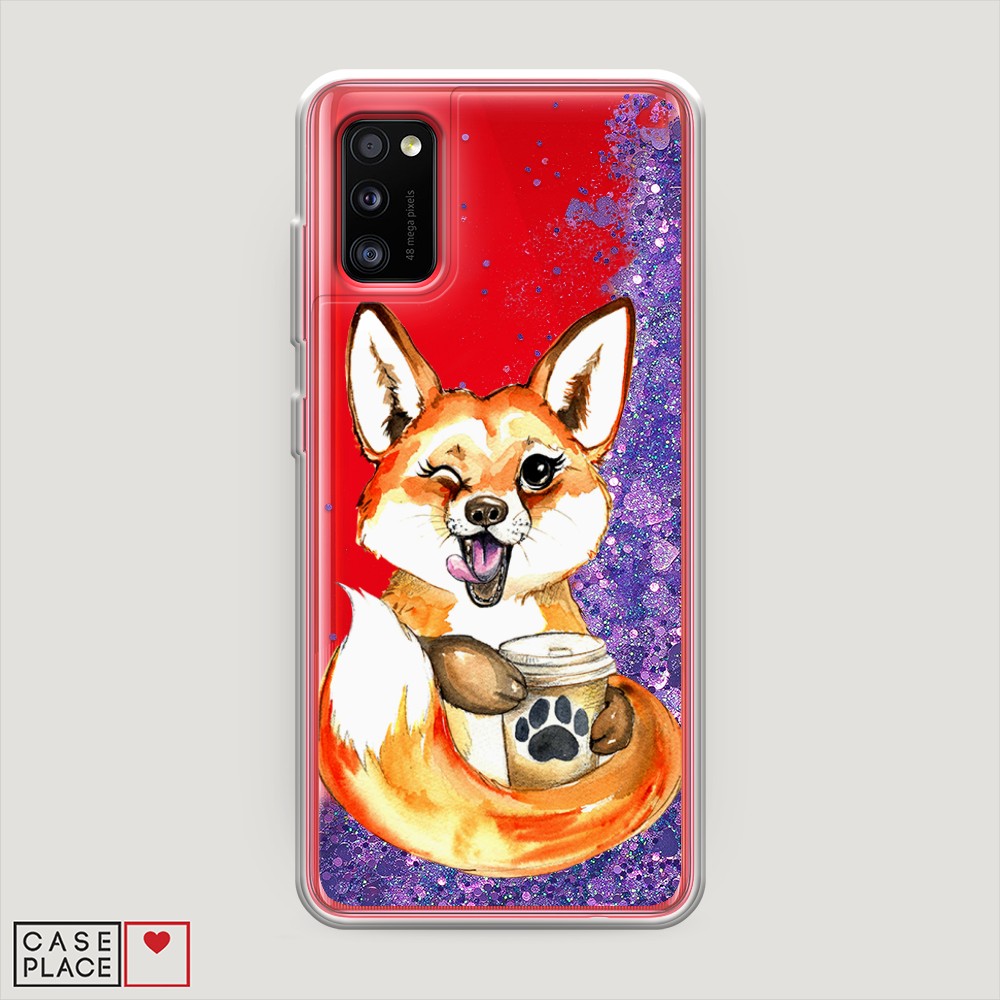 

Чехол Awog на Samsung Galaxy A41 / Самсунг A41 "Подмигивающая лиса с кофе", Разноцветный, 2100492-1