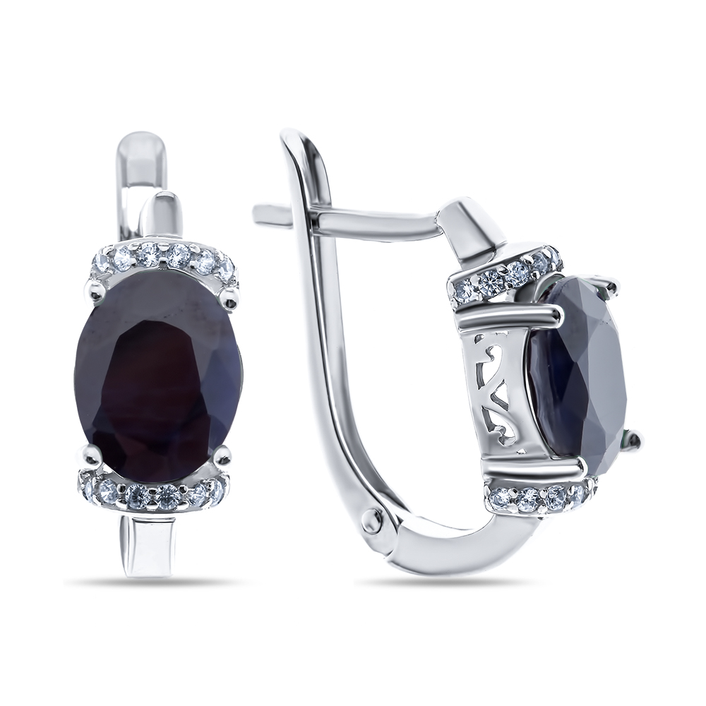 

Серьги из серебра с сапфиром TEOSA E-DRGR00644-SP, E-DRGR00644-SP