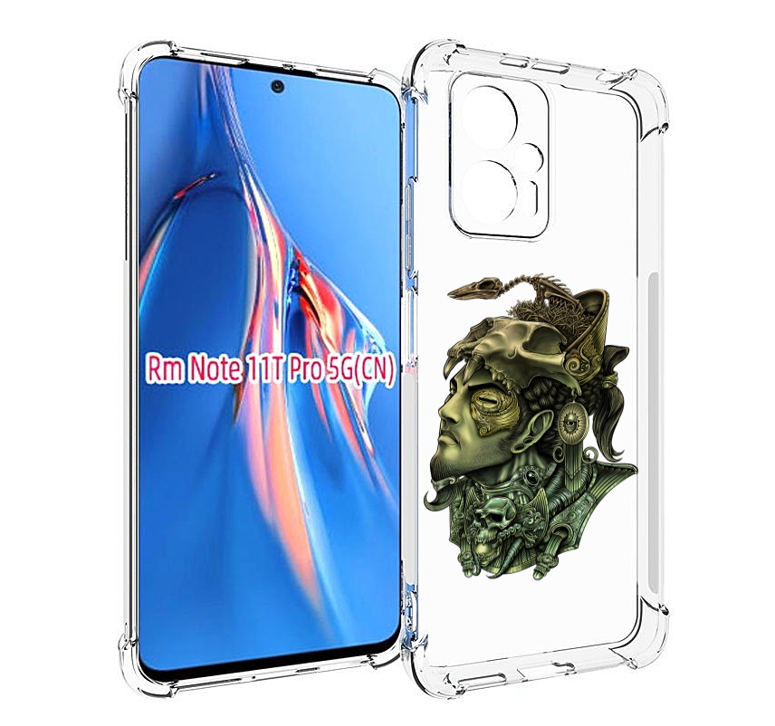 

Чехол MyPads бронзовый воин для Xiaomi Redmi Note 11T Pro / 11T Pro Plus / Poco X4 GT п..., Прозрачный, Tocco