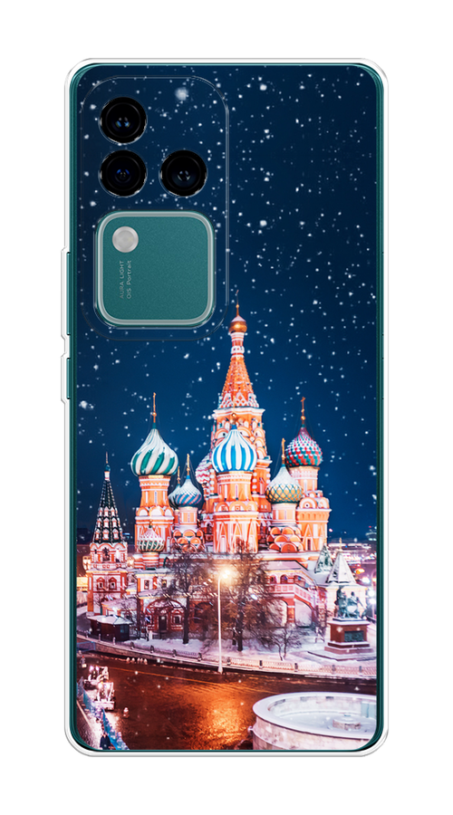 

Чехол на Vivo V30 Pro/S18 Pro "Москва 1", Коричневый;синий;белый, 2610050-1